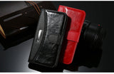 KISSCASE Business Emblem Magnetic Flip Wallet Case for iPhone 5, 5S, 5C, SE, 6, 6 Plus, 6S, 6S Plus, 7, 7 Plus, 8, 8 Plus, X