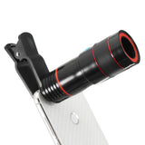 12x Optical Zoom Lens Telescope Clip-on Phone Camera Lens