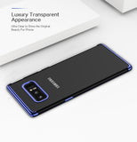 FLOVEME Luxury Transparent Case with Edge Plating For Samsung Galaxy S8, S8 Plus, S9, S9 Plus and Note 8