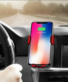 Baseus Qi Wireless Charger Universal Car Air Vent Mobile Phone Holder