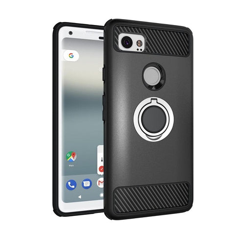 Cenlenso Armour Magnetic Ring Grip Case for Google Pixel 2, Pixel 2 XL