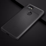 Lenuo Hybrid Leather Back Case For Google Pixel 2, Pixel 2 XL