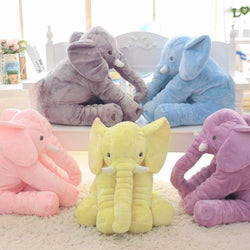 Soft Elephant Pillow Toy For Infants and Babies