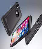 Dual Layer Matte Armour Case For iPhone 6, 6 Plus, 6S, 6S Plus, 7, 7 Plus, 8, 8 Plus, X, XR, XS, XS Max