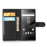 Magnetic Leather Flip Wallet Case For Sony Xperia XA1, XA1 Ultra, XA1 Plus, XA2, XA2 Ultra