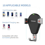 Wofalo Fast Wireless Charging Universal Car Mobile Phone Holder