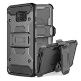 LANCASE Armour Case with Belt Clip Kick-stand For Samsung Galaxy S8, S8 Plus, S9, S9 Plus