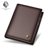 Laorentou Classic Genuine Leather Men's Wallet