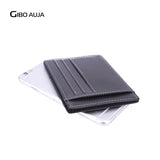 Gibo Auja Super Compact Genuine Leather Men's Wallet