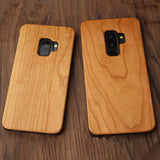 KISSCASE Natural Wood Case For iPhone and Samsung Galaxy Phones