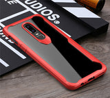 Slim Transparent Case with Edge Protection for OnePlus 6, 6T, 7, 7 Pro