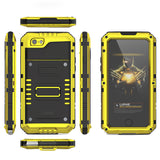 Waterproof IP68 Aluminium Metal Armour Case For iPhone 6, 6 Plus, 6S, 6S Plus, 7, 7 Plus, 8, 8 Plus, X, XR, XS, XS Max