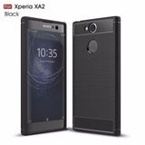 Brushed Carbon Fibre Case for Sony Xperia Phones