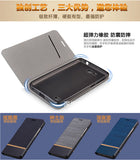 Lulumi Canvas Fabric and Leather Flip Wallet Case for Sony XA2, XA2 Ultra
