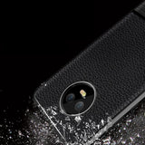 Hybrid Leather and Metal Case for Motorola E5, E5 Play, E5 Plus, G6, G6 Plus, G6 Play