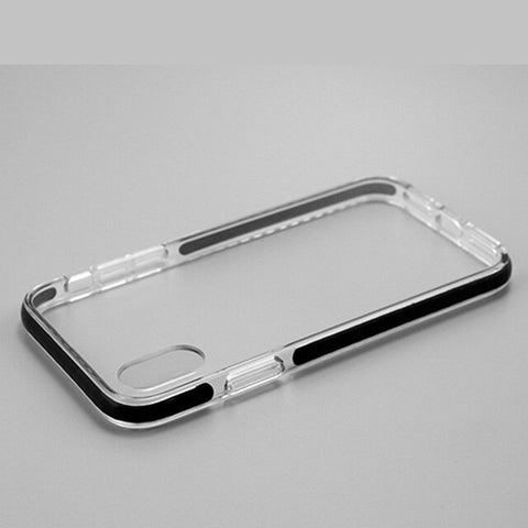 Shockproof Transparent Hybrid Silicone Case For iPhone X, XS, XR, XS Max