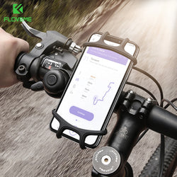 FLOVEME Universal Bike Phone Holder - Fits Bicycles, Motorcycles, Pushchairs