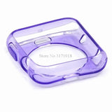 Ultra-thin Silicone TPU Protective Case Cover for Apple Watch Series 1, 2, 3, 4, 5