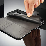 CaseMe Flip Wallet Magnetic Strap Case For iPhone 6, 6 Plus, 6S, 6S Plus, 7, 7 Plus, 8, 8 Plus, X, XR, XS, XS Max, 11, 11 Pro, 11 Pro Max